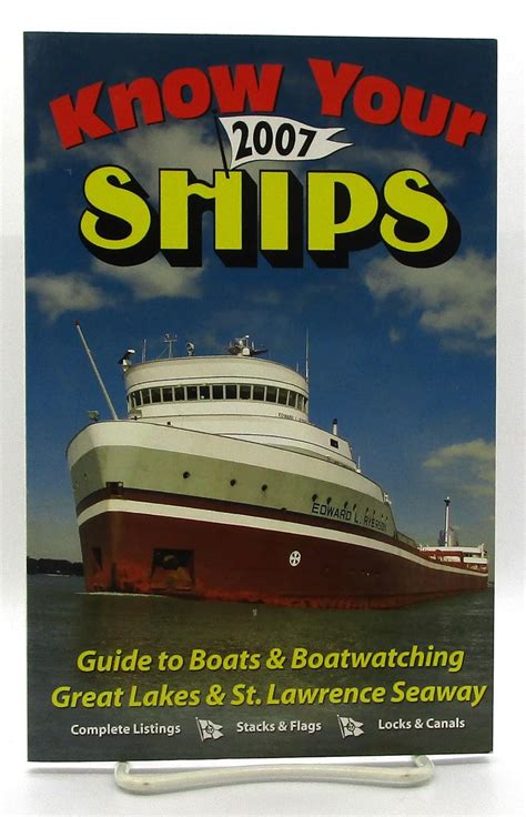 Know your ships 2004 guide to boats and boatwatching great lakes and st lawrence seaway. - 50 [i.e.  cincuenta] años de empresario a pecho descubierto.