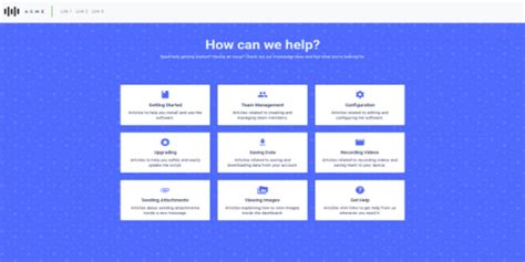 Knowledge Base HTML Template Search by Muzli