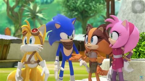 Knuckles and Sticks moments/interactions in Sonic Boom