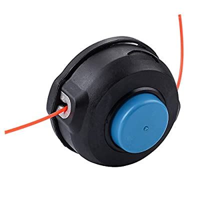 4) MaxPower PivoTrim Head. For those with bump-head trimmers, it can be challenging to find a replacement trimmer head that is powerful and not enclosed. The MaxPower PivoTrim trimmer head is a great solution, as it features six pieces of line and no plastic or metal housing.