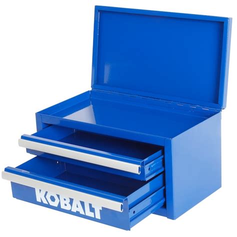 Kobalt Mini 10 83 In Friction 2 Drawer Steel Tool Box