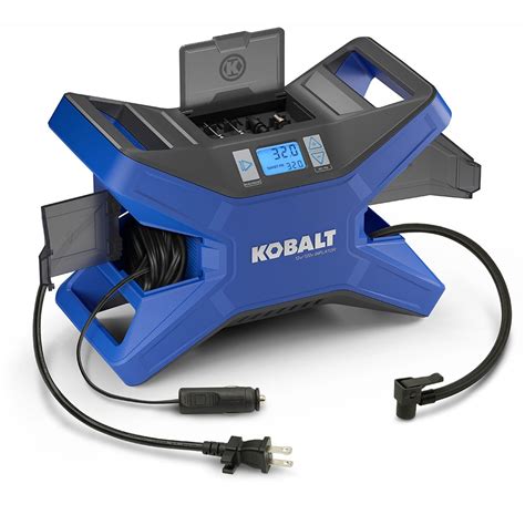 Kobalt 20-Gallons Portable 175 Psi Vertical Air Compressor. The Kobalt 20 Gallon compressor features a durable 120 Volt motor and oil-free pump that delivers 175 max PSI and 4.0 SCFM at 90 PSI. The improved performance of 175 max PSI and 145 PSI start-up pressure provides more usable air storage in the 20 Gallon tank for longer air tool run times.