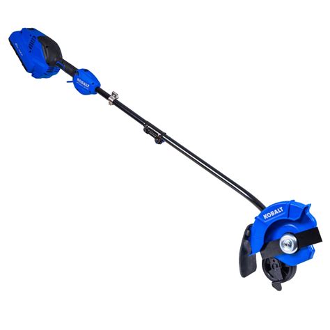 Kobalt edge trimmer. Their line of yard equipment is tough and powerful. This model, the Greenworks Pro 16-Inch 80V Cordless String Trimmer, offers up to 45 minutes of run time with a fully charged 2.0Ah battery. The ... 