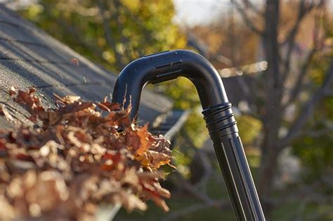 Gutter Cleaning + Maintenance. $71.10. Includes one Husqvarna Leaf Blower Gutter Attachment Kit for Husqvarna 125B and 125BVX handheld leaf blowers. Safely Clean Gutters: Gutter cleaning hose attachment set lets you clean hard-to-reach areas like house gutters without getting on the roof or on a ladder. 12-Foot Reach: Full reach of this gutter ...