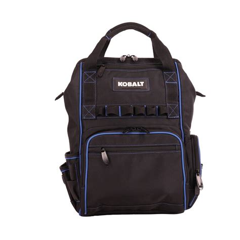 Kobalt tool backpack. Overview. Space is no more a constraint with the Kobalt 36-in Black Rolling Tool Storage Collection. It comes with different sized drawers for storing and organizing with 100 lbs soft close full extension drawers for smooth opening and closing. The steel construction and rust-resistant powdercoat finish increases the durability of the chest. 
