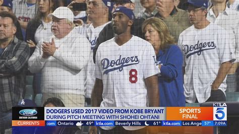 Kobe Bryant video helped bring Ohtani to Dodgers