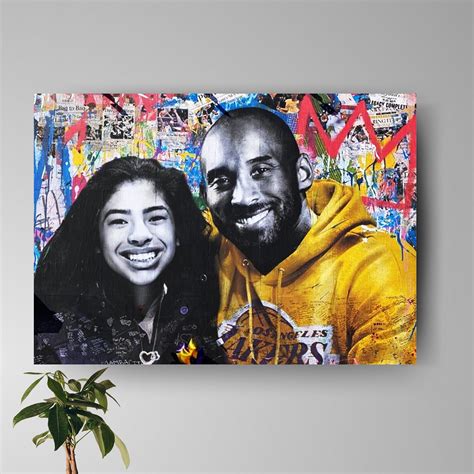 Kobe and Gigi Poster Etsy