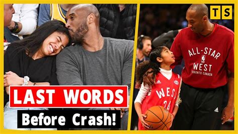 The horrific helicopter crash that killed NBA legend Kobe Bryant and his 13-year-old daughter, Gianna Bryant, horrified the world on January 26, 2020. The inci ... Gigi's last words, according to Sportsman, were, "I don't wanna die, dad." Her family and relatives, however, have not confirmed this. ... "The Kobe and GiGi autopsy sent ...