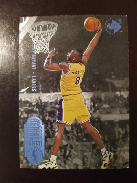 Kobe bryant upper deck rookie card. Things To Know About Kobe bryant upper deck rookie card. 