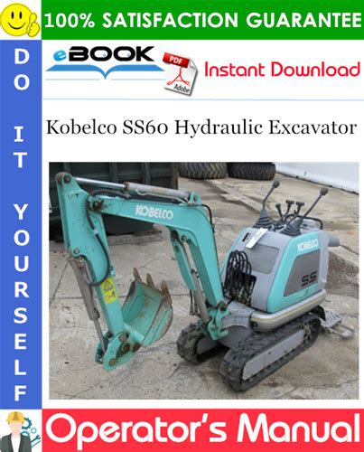Kobelco mini excavator ss60 service manual. - Genie tmz 34 19 parts manual.