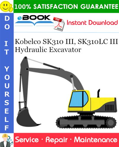 Kobelco sk310 iii sk310lc iii crawler excavator service repair workshop manual lc03801 yc01101. - La grande dinastia dei paperi 1.