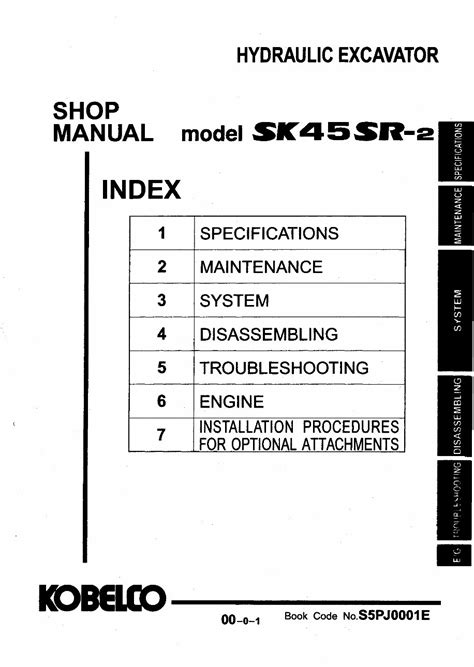 Kobelco sk45sr 2 mini excavator factory service repair workshop manual instant pj02 00101 and up. - John deere 455 mower deck manual.
