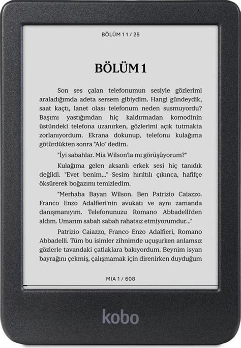 Kobo Clara E-Rdr Kitap Okuyucu idefix.