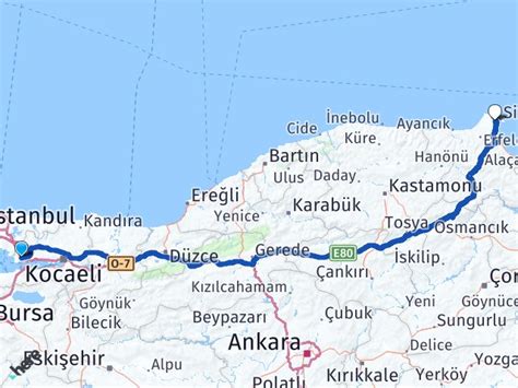 Kocaeli haritası yol tarifi