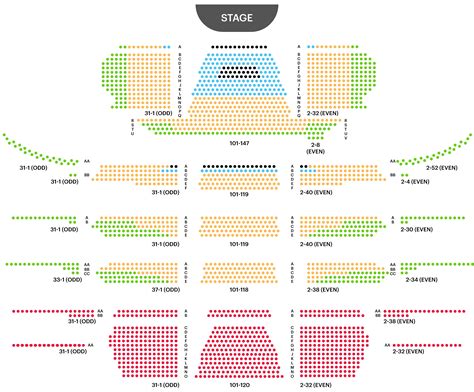 Koch Theatre Seating Chart