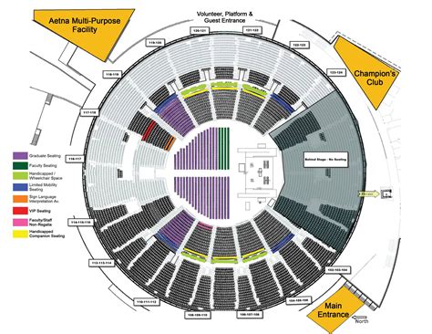 Koch arena seating chart. Charles Koch Arena Seating Chart. With a seating capacity of 10,506, TicketSmarter's interactive seating chart makes finding great seats a breeze. For center court seats, check out sections 104-112 and 119-123 rows 16 and below. If you are looking for cheaper tickets, try the upper-level bench seats in sections 118-126 rows 22 and above. 