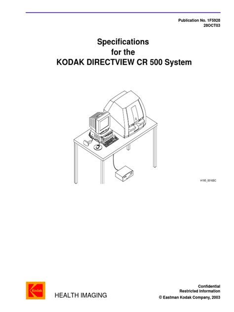Kodak directview cr 500 service manual. - Manuale di validazione della pulizia una guida completa per il settore farmaceutico e.