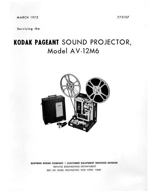 Kodak pageant sound projector magnetic model av 12m6 manual english. - Histoire de la famille de genibrousse.