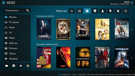 Turn on your Kodi app or go to its home page. Then, select t