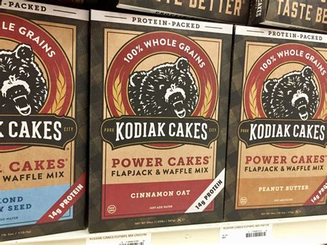 Each Kodiak Buttermilk & Vanilla Thick and Fluffy Power Waffle is born from the frontier tradition, crafted with 100% whole grains and protein-packed for the satisfying breakfast you need before a big day out in the mountains, in the gym, at school, or at the office. . 