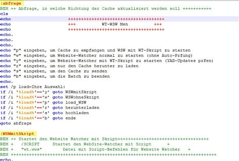 Kodierung bei .bat und .cmd Dateien - Sonstige …