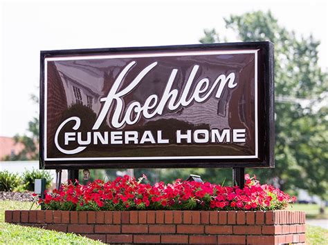 Koehler Funeral Home provides funeral, memorial, personalization, aftercare, pre-planning and cremation services in Boonville & Chandler, IN Send Flowers Make A Payment Subscribe to Obituaries (812) 897-1460 . 