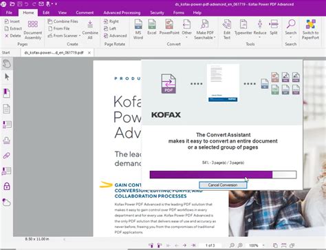 Kofax power pdf advanced software