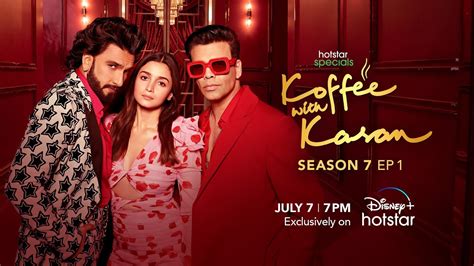 Koffee with karan season 7. Jun 20, 2022 · Everything you need to know about Koffee with Karan season 7. Karan Johar recently announced on Instagram with a video that season 7 will premiere on July 7 on Disney+Hotstar. Needless to say, the comments section is flooded with fans who have been waiting patiently. View this post on Instagram. A post shared by Karan Johar (@karanjohar) 