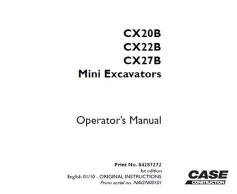 Koffer cx20b cx22b cx27b minibagger service reparaturanleitung instant. - 96 yamaha xj 600 s service manual.