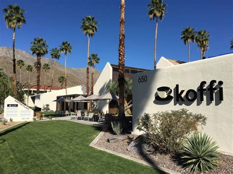 Koffi palm springs. Stop, gather, and refresh at one of our four Cafe destinations. Our selection of beverages includes a choice of freshly roasted espresso, organic drip coffees and freshly brewed iced teas. Frozen coffees and organic cold brew are well-matched for our Palm Springs climate. 
