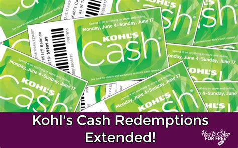 Kohl's offers a 10-day grace period for expired Kohl's Cash, valid in-store only. While an expired Kohl's Cash coupon cannot be applied to a Kohl's.com order, your local Kohl's store will still honor it up to 10 calendar days after the expiration date. Awesome! 3. Get 5% back for every $100 you spend.. 