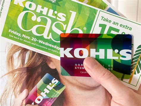 Here are just some of the benefits of owning one: All Kohl's Card customers receive extra savings coupons throughout the year, including a special anniversary coupon every year. Advance notification of Kohl's Card sales events by mail. Access to My Kohl's Card, which provides access to your account balance, free online payments, and ability to .... 