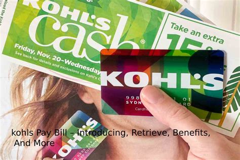 Kohl's payment center. Things To Know About Kohl's payment center. 