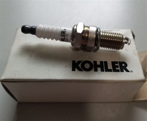 Kohler: GAS ENGINES -- Command OHV, K series, 16.0/TH16, 18.0/TH18. Specs: Plug Type: Resistor. Packaging type: OEM package. Larger space between insulator nose and shell reduces fouling and misfiring. Ceramic insulator provides better insulation / heat dissipation, heat shock resistance and mechanic performance.. 