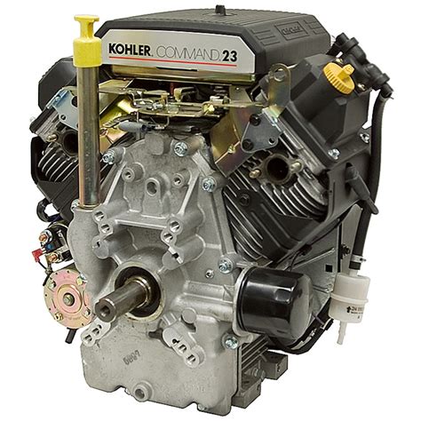 The Kohler Magnum M18 is a 691 cc, (42.2 cu·in) natural aspirated two-cylinders four-stroke air-cooled internal combustion small gasoline engine with a horizontal shaft, for general-purpose applications. Cylinder bore is 79.0 mm (3.11 in) and piston stroke is 70.0 mm (2.76 in). The compression ratio rating is 6.0:1.. 