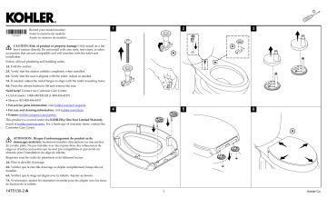 Kohler Hyten Toilet Seat Installation Instructions