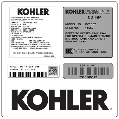 Kohler Parts by Equipment PartsTree