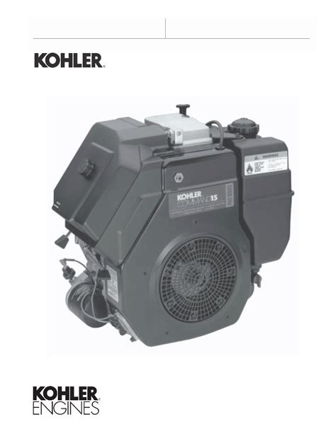 Kohler command ch11 ch12 5 ch14 hp engine workshop service repair manual. - Service manual evinrude 225 hp ficht.