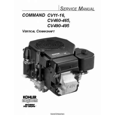 Kohler command cv11 16 cv460 465 cv490 495 repair service manual vertical crankshaft. - Guitar effects pedals the practical handbook updated and expanded edition.