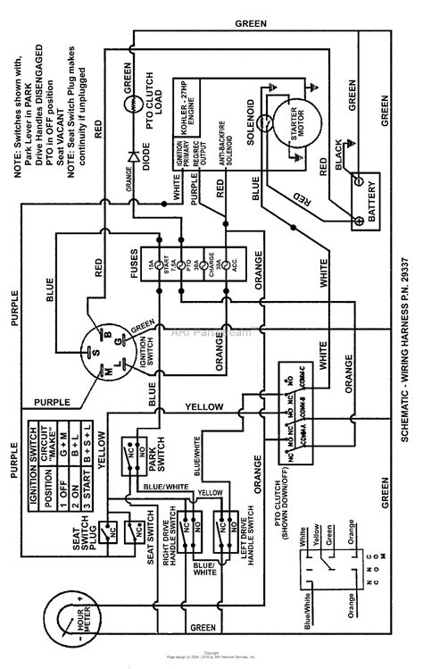Dec 3, 2017 · The Kohler Command CV16S Wiring Diagram provides a detailed layout of the electrical components needed to ensure the machine functions properly. It includes six parts that are organized in a schematic representation intended to make understanding the wiring diagram easier. The diagram features markings for each of the major electrical circuits ... . 