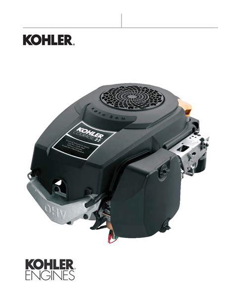 Kohler courage model sv610 21hp engine full service repair manual. - La función simbólica y el lenguaje.