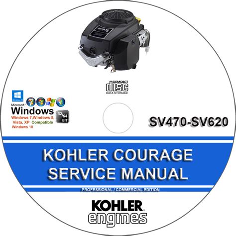 Kohler courage sv470 sv610 sv620 service workshop manual. - Repair manual for whirlpool washer model.