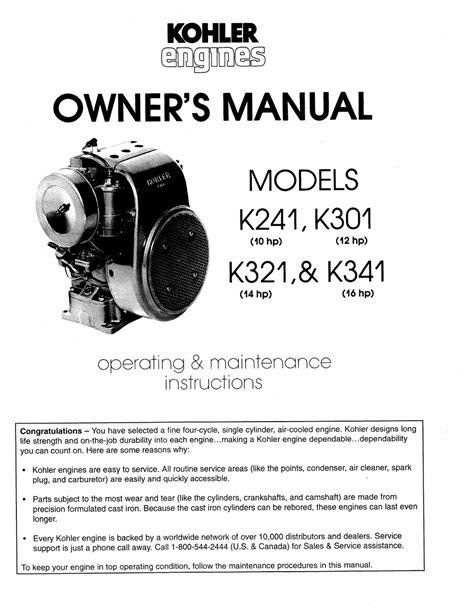 Kohler einzylinder k301 k321 service werkstatthandbuch. - Manual de autocad 2012 en espanol.
