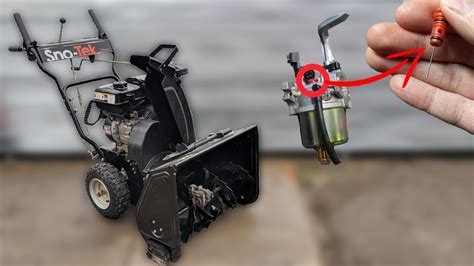 A constantly surging engine is a real pain, but luckily, it's usually an easy fix. I'm a mechanic, and surging is one of the most common complaint types. Not to worry, ten minutes from now, you'll know how to fix it. A blocked carburetor idle jet is the most common cause of a surging snowblower at idle.. 