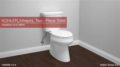 Gleam® The Complete Solution® two-piece elongated toilet with skirted trapway, 1.28 gpf K-31674 Features • Two-piece design • Elongated bowl offers added room and comfort • Comfort Height® feature offers chair-height seating that makes sitting down and standing up easier for most adults • 1.28 gpf (4.8 lpf) • Left-hand Polished Chrome trip lever • 2-1/8" (54 mm) glazed trapway. 