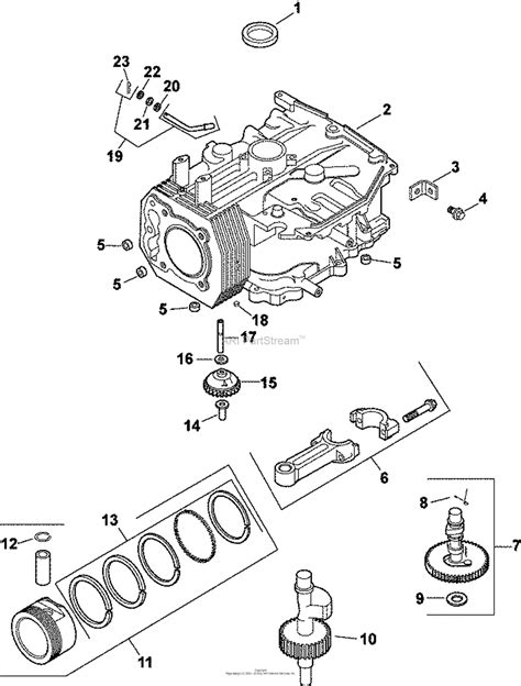The model number on a KOHLER engine is located on a silver decal, which is typically attached to the blower housing of the engine. In addition to the model number, this decal will also include specification and serial numbers. Enter the model number of your Kohler Engines below to search for parts..