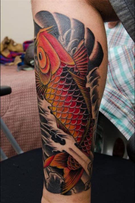 Koi fish tattoo ideas photos