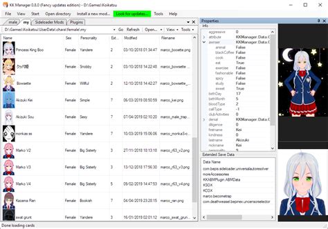 Koikatu Character Card Pack Illusioncards Mod Plugin And Card Manager