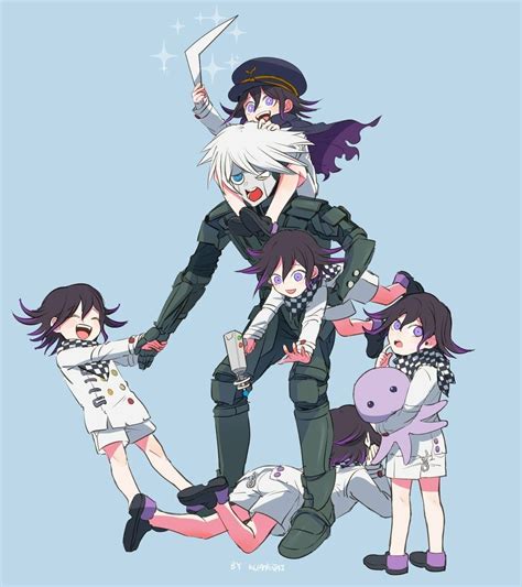 Kokichi x kiibo. Kaede shouted, the three moving to try catch the supreme leader before he could escape. "We got him!" Gonta said, arms wrapped around Kokichi's stomach, holding him up above the ground. "Great, bring him over here big dick!" Miu responded, getting the machine ready. "Shove him on the seat and hold his right hand out-". 