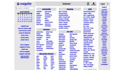 Classified listing categories in Kokomo; BackPageLocals is the free alternative to craigslist.org, backpagepro, backpage and other classified websites.. 
